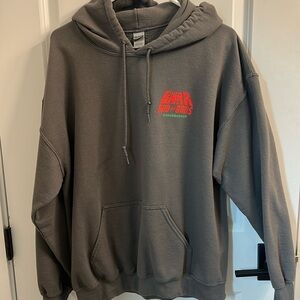 But of Gods hoodie. Gray - large